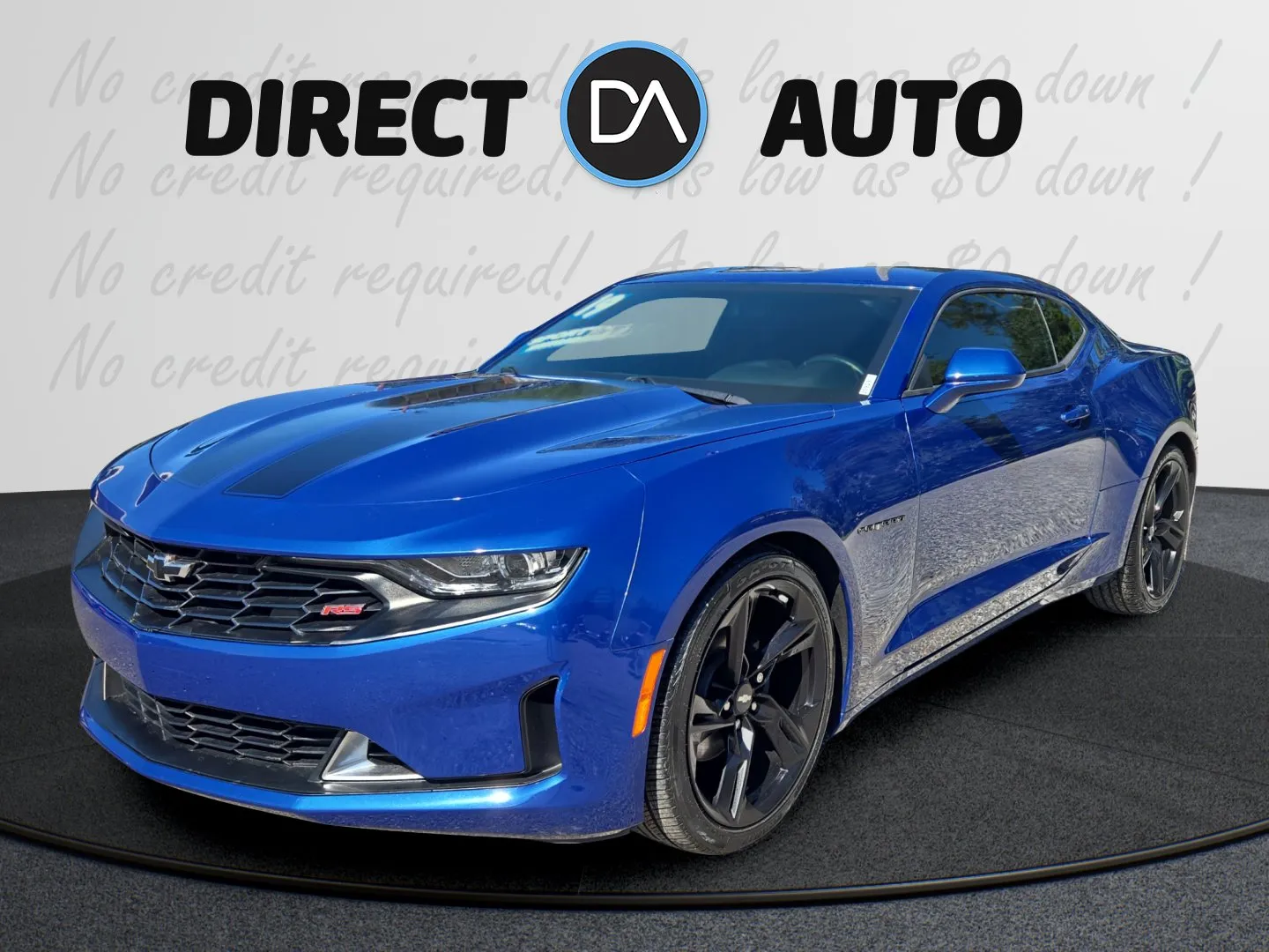 Blue 2019 Chevrolet Camaro 1LT for sale in Biloxi, MS