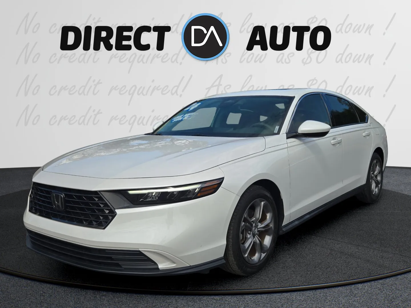 White 2024 Honda Accord Sedan EX for sale in Biloxi, MS