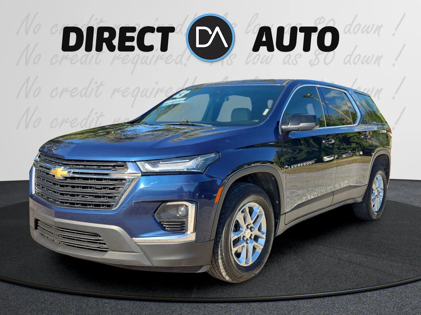 Blue 2023 Chevrolet Traverse LS for sale in Biloxi, MS