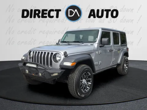 Silver 2021 Jeep Wrangler Unlimited Sport S for sale in Biloxi, MS