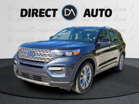 Blue 2022 Ford Explorer Limited for sale in Biloxi, MS
