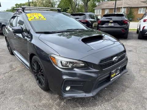 Black 2018 SUBARU WRX LIMITED for sale in Hobart, IN