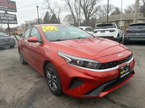 Orange 2023 KIA FORTE LX for sale in Hobart, IN