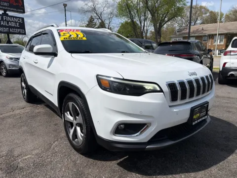 White 2021 JEEP CHEROKEE LIMITED for sale in Hobart, IN