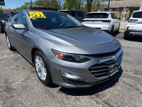 Gray 2024 CHEVROLET MALIBU LT for sale in Hobart, IN