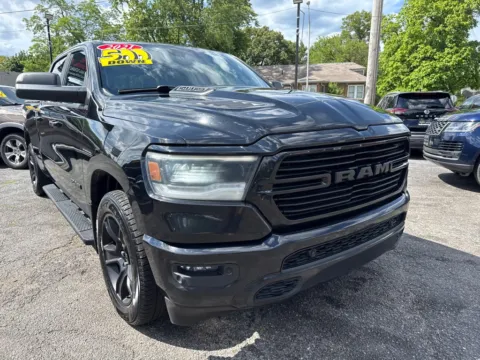 Black 2021 RAM 1500 SPORT for sale in Hobart, IN