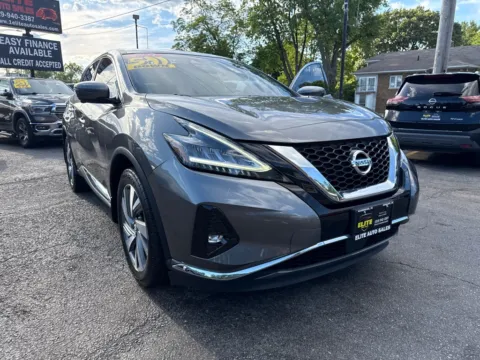 Gray 2021 NISSAN MURANO SL for sale in Hobart, IN