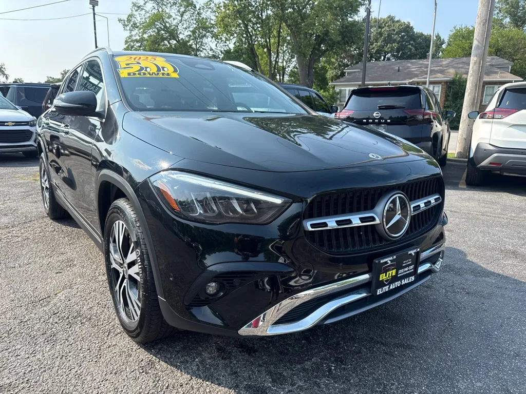 Black 2025 MERCEDES-BENZ GLA 250 4MATIC for sale in Hobart, IN