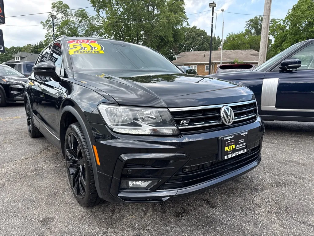 2021 VOLKSWAGEN TIGUAN SE for sale in Hobart, IN