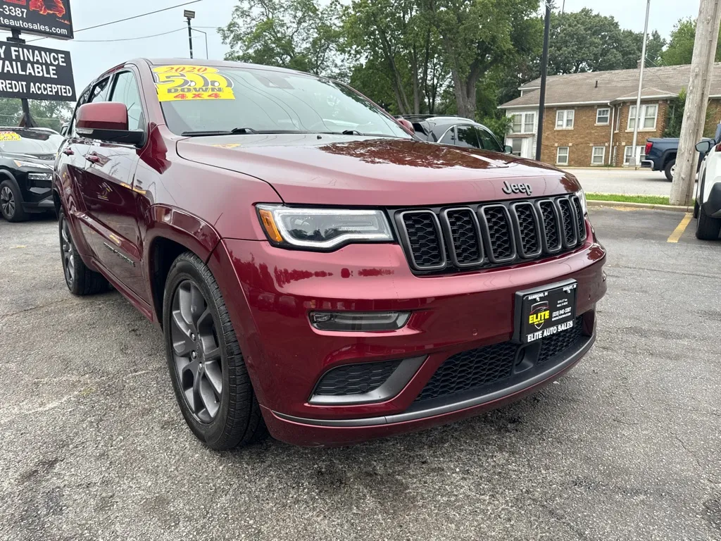 2020 JEEP GRAND CHEROKEE OVERLAND for sale in Hobart, IN