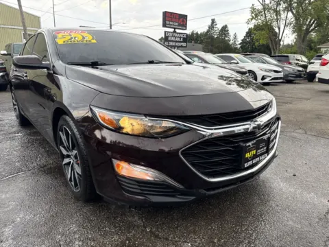 Purple 2020 CHEVROLET MALIBU RS for sale in Hobart, IN