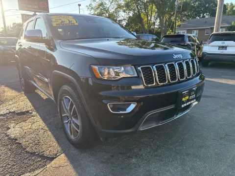 Black 2020 JEEP GRAND CHEROKEE LIMITED for sale in Hobart, IN