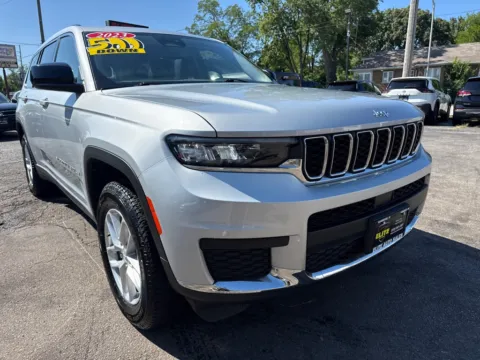 Silver 2023 JEEP GRAND CHEROKEE L LAREDO for sale in Hobart, IN