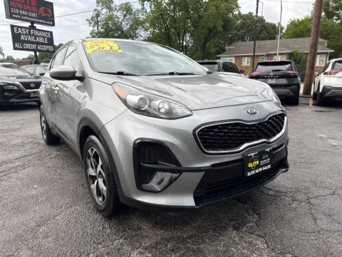 Gray 2021 KIA SPORTAGE LX for sale in Hobart, IN