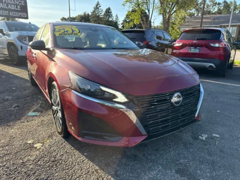 Red 2025 NISSAN ALTIMA SV for sale in Hobart, IN