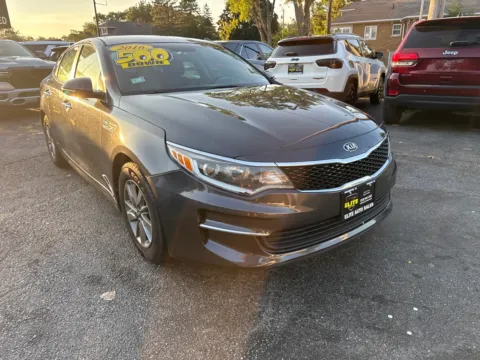 Gray 2016 KIA OPTIMA LX for sale in Hobart, IN