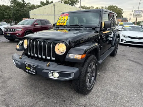 Another view of 2018 JEEP WRANGLER UNLIMI SAHARA for sale in Hobart, IN at Elite Auto Sales Hobart