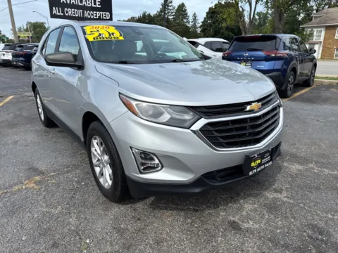 Silver 2020 CHEVROLET EQUINOX LS for sale in Hobart, IN