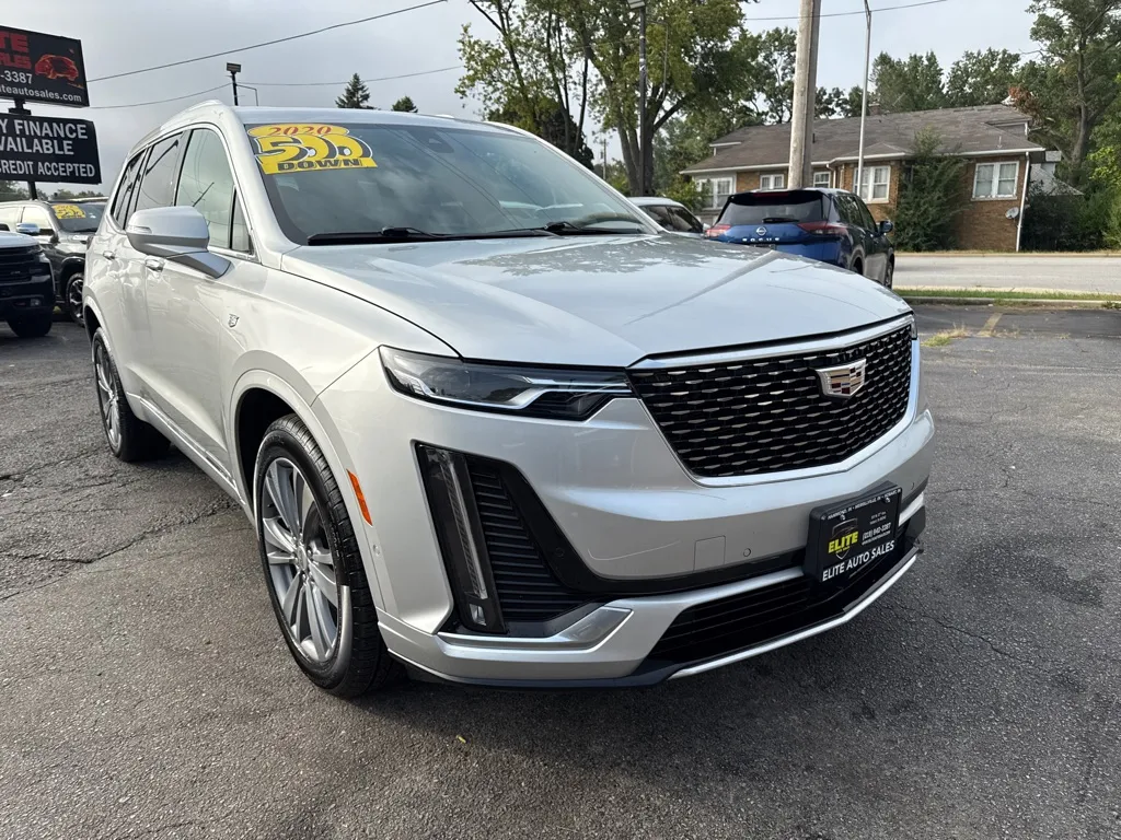 Silver 2020 CADILLAC XT6 PREMIUM LUXURY for sale in Hobart, IN