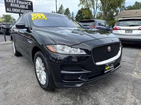 Black 2020 JAGUAR F-PACE PRESTIGE for sale in Hobart, IN