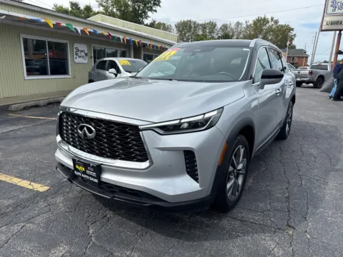 Another view of 2023 INFINITI QX60 LUXE for sale in Hobart, IN at Elite Auto Sales Hobart