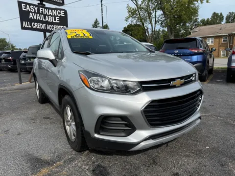 Silver 2019 CHEVROLET TRAX LS for sale in Hobart, IN