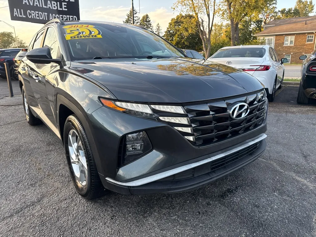 Gray 2024 HYUNDAI TUCSON SEL for sale in Hobart, IN