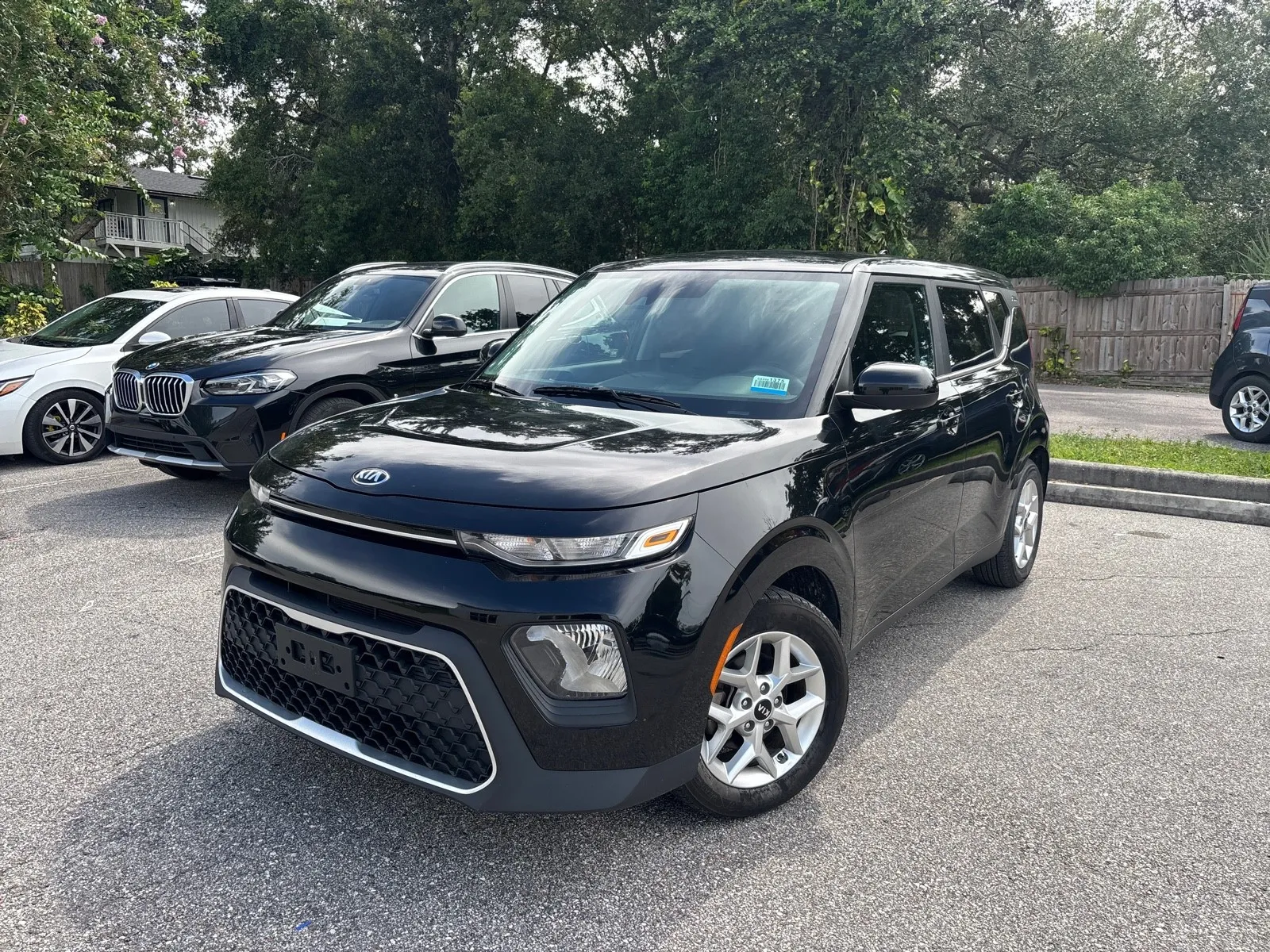 Black 2021 Kia Soul S for sale in Seffner, FL