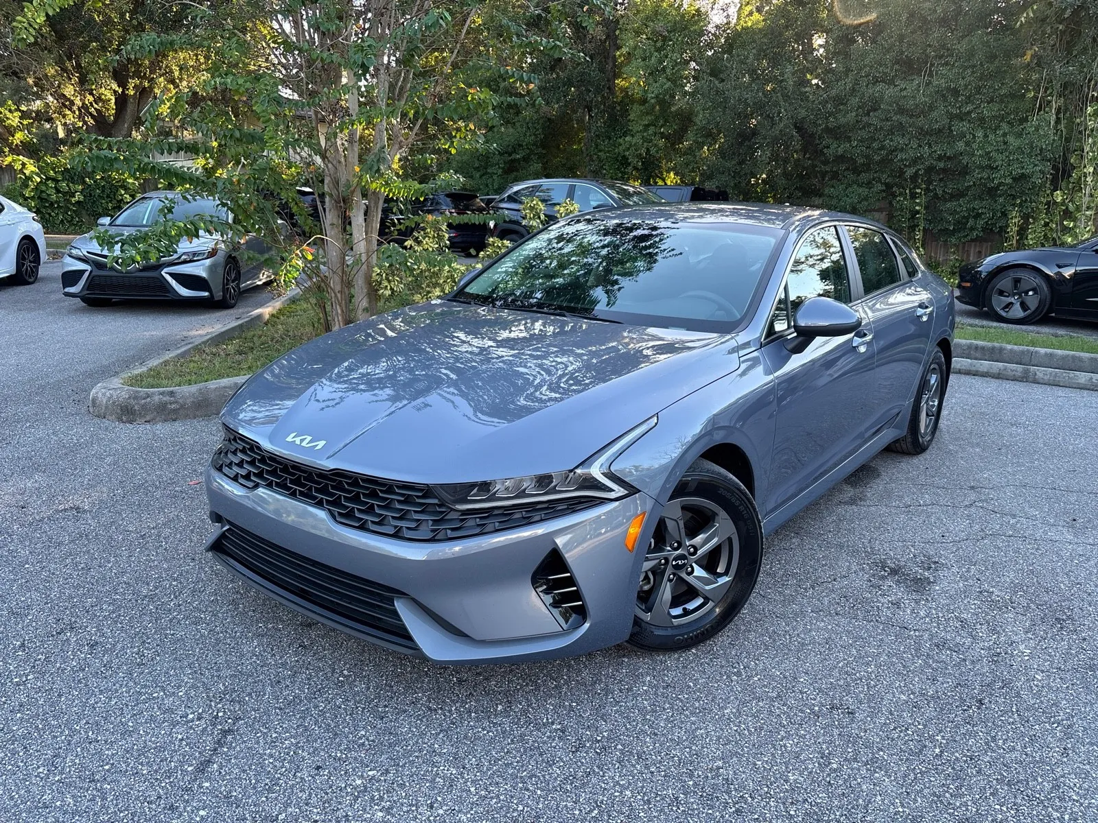 Blue 2024 Kia K5 LXS for sale in Seffner, FL