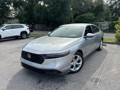 Blue 2024 Honda Accord Sedan LX for sale in Seffner, FL