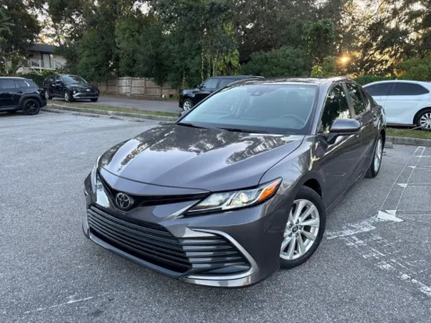 Red 2024 Toyota Camry LE for sale in Seffner, FL