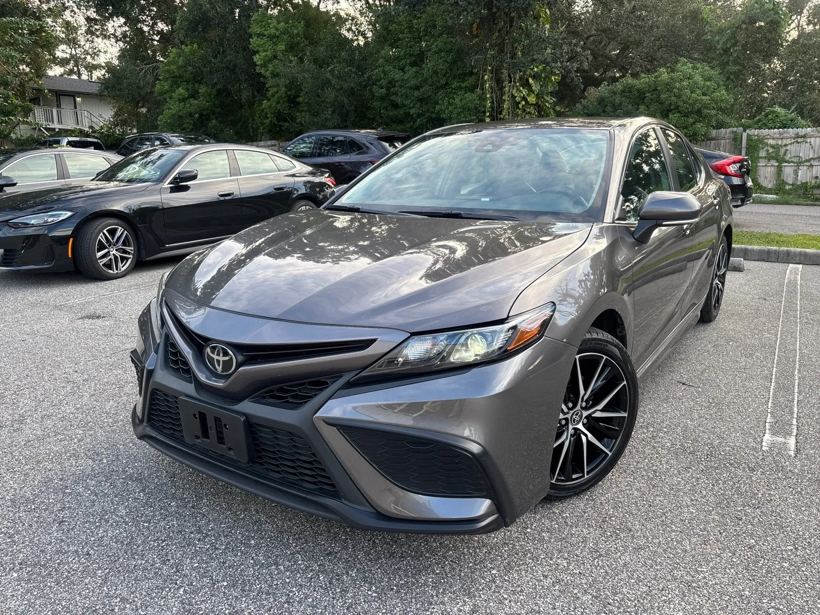 Gray 2024 Toyota Camry SE for sale in Seffner, FL
