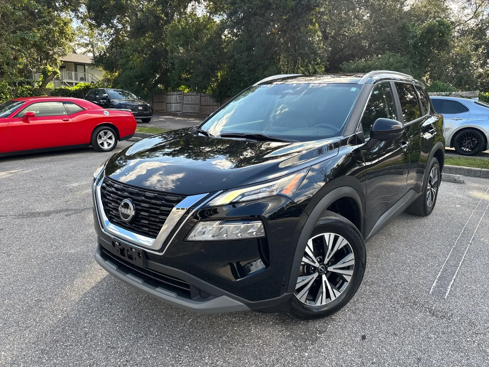 Silver 2023 Nissan Rogue SV AWD w/PREMIUM PKG. LTHR. PANO. for sale in Seffner, FL
