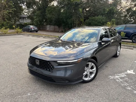 Silver 2025 Honda Accord Sedan LX for sale in Seffner, FL