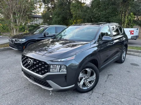 Black 2022 Hyundai Santa Fe SE for sale in Seffner, FL