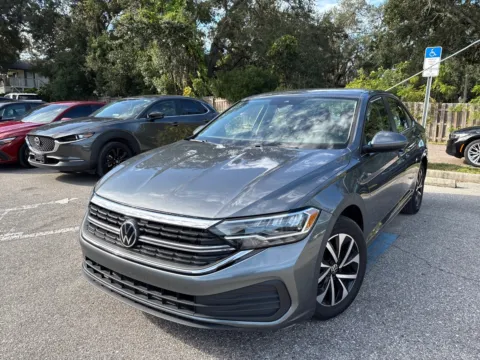 Gray 2024 Volkswagen Jetta S for sale in Seffner, FL