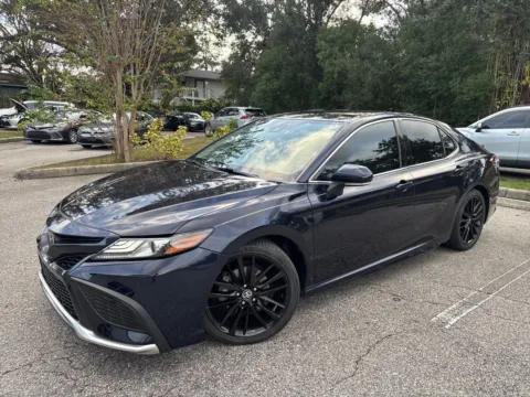 Photos of 2021 Toyota Camry XSE w/LTHR. PANO. for sale in Seffner, FL at Evo Motors