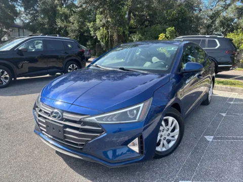 Blue 2019 Hyundai Elantra SE for sale in Seffner, FL