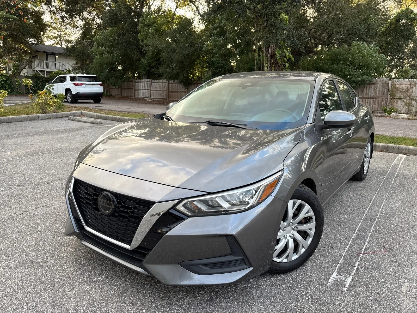 Silver 2020 Nissan Sentra S for sale in Seffner, FL