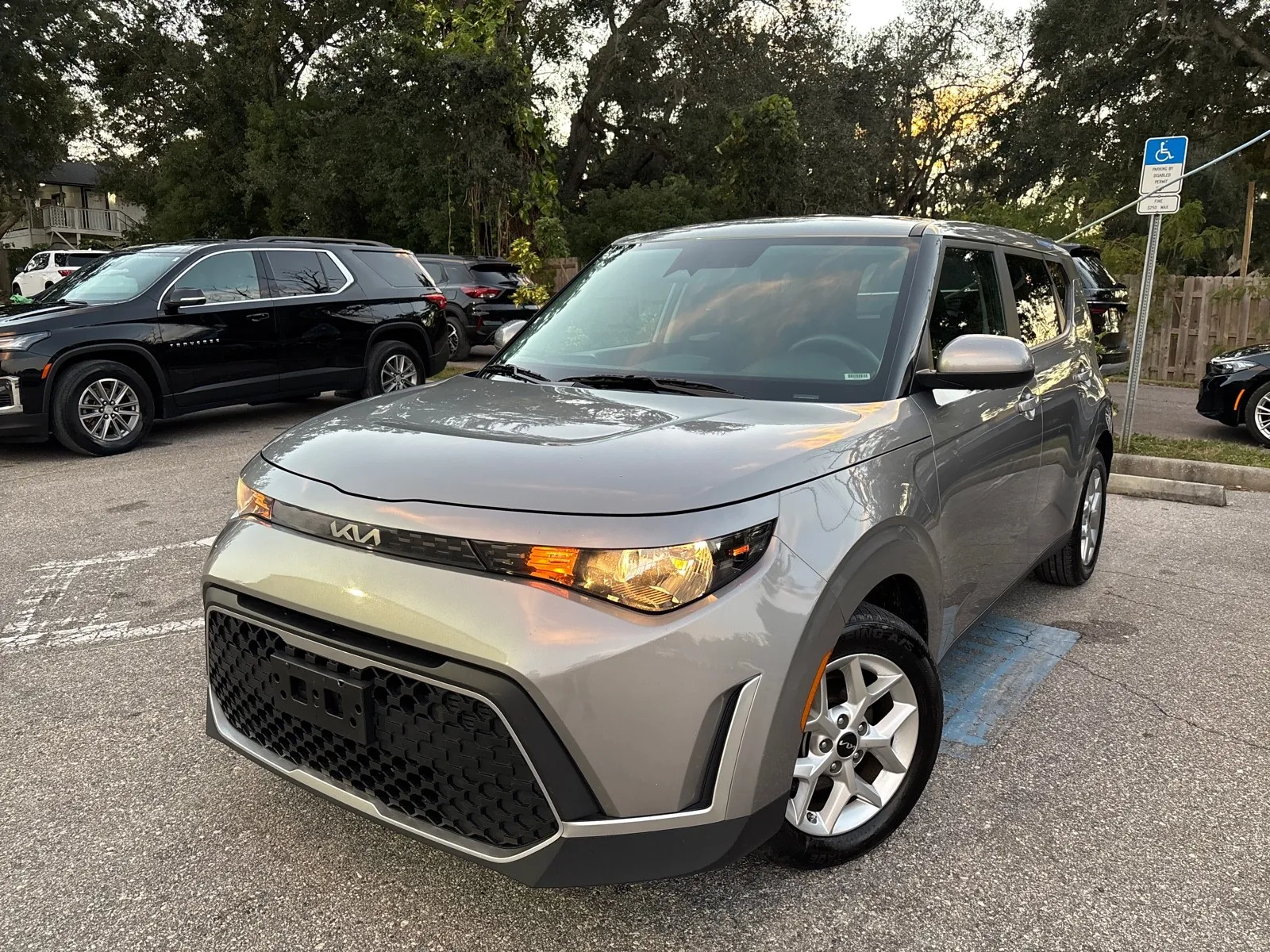 Gray 2023 Kia Soul LX for sale in Seffner, FL
