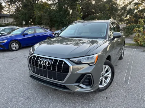 Blue 2022 Audi Q3 S line Premium AWD for sale in Seffner, FL