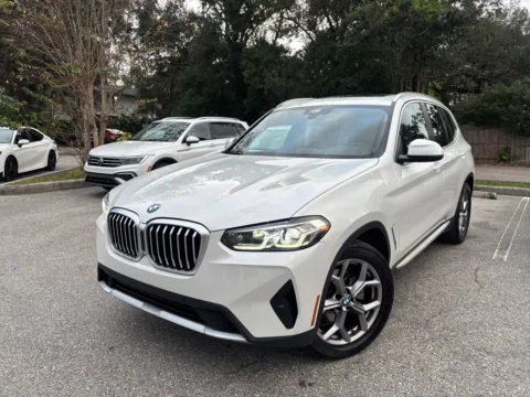 White 2024 BMW X3 sDrive30i w/CONVENIENCE PKG. PANO SUNROOF for sale in Seffner, FL