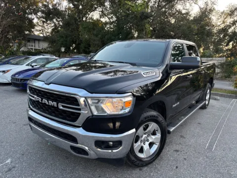 Black 2023 Ram 1500 Big Horn CREW CAB V8 for sale in Seffner, FL