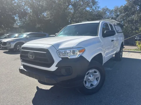 White 2022 Toyota Tacoma SR Extended Cab Long Bed w/Rear Doors for sale in Seffner, FL
