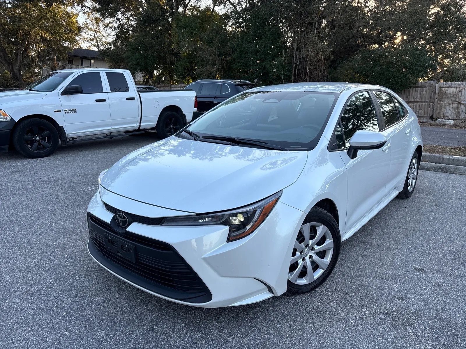 White 2024 Toyota Corolla LE for sale in Seffner, FL
