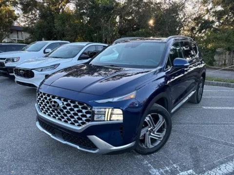 Black 2023 Hyundai Santa Fe SEL w/PREMIUM PKG. LTHR. PANO. NAVI. SOUND. for sale in Seffner, FL