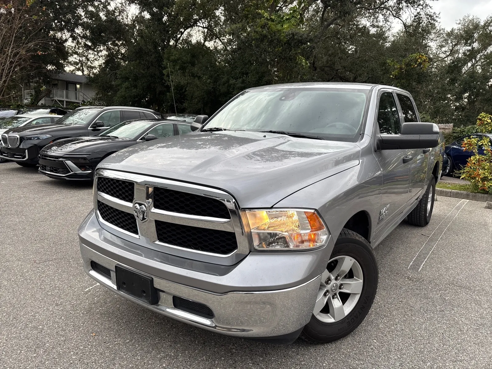 Yellow 2023 Ram 1500 Classic SLT CREW CAB 4X4 for sale in Seffner, FL
