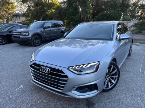 Silver 2023 Audi A4 Sedan Premium w/CONVENIENCE PKG. for sale in Seffner, FL