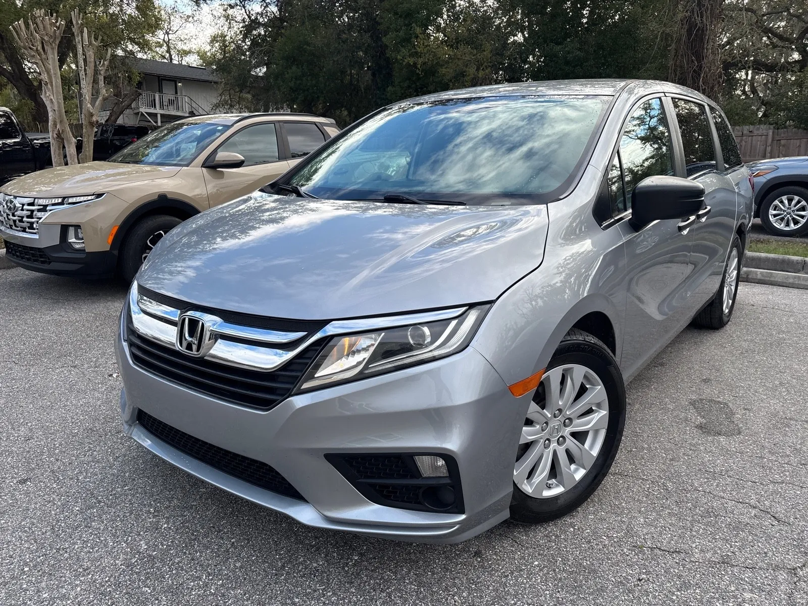 Beige 2020 Honda Odyssey LX for sale in Seffner, FL