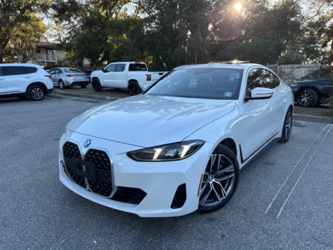 White 2025 BMW 4 Series 430i xDrive Gran Coupe w/PREMIUM PKG. for sale in Seffner, FL